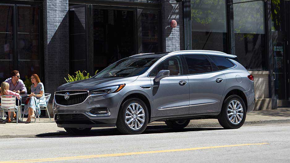 2018 Buick Enclave Silver Front Exterior